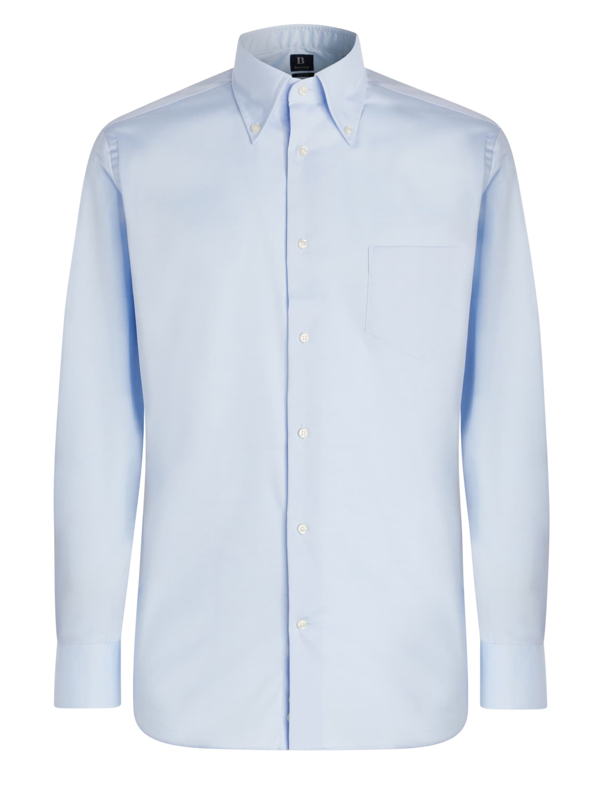 Regular fit Camicia di Boggi Milano in blu: frontale