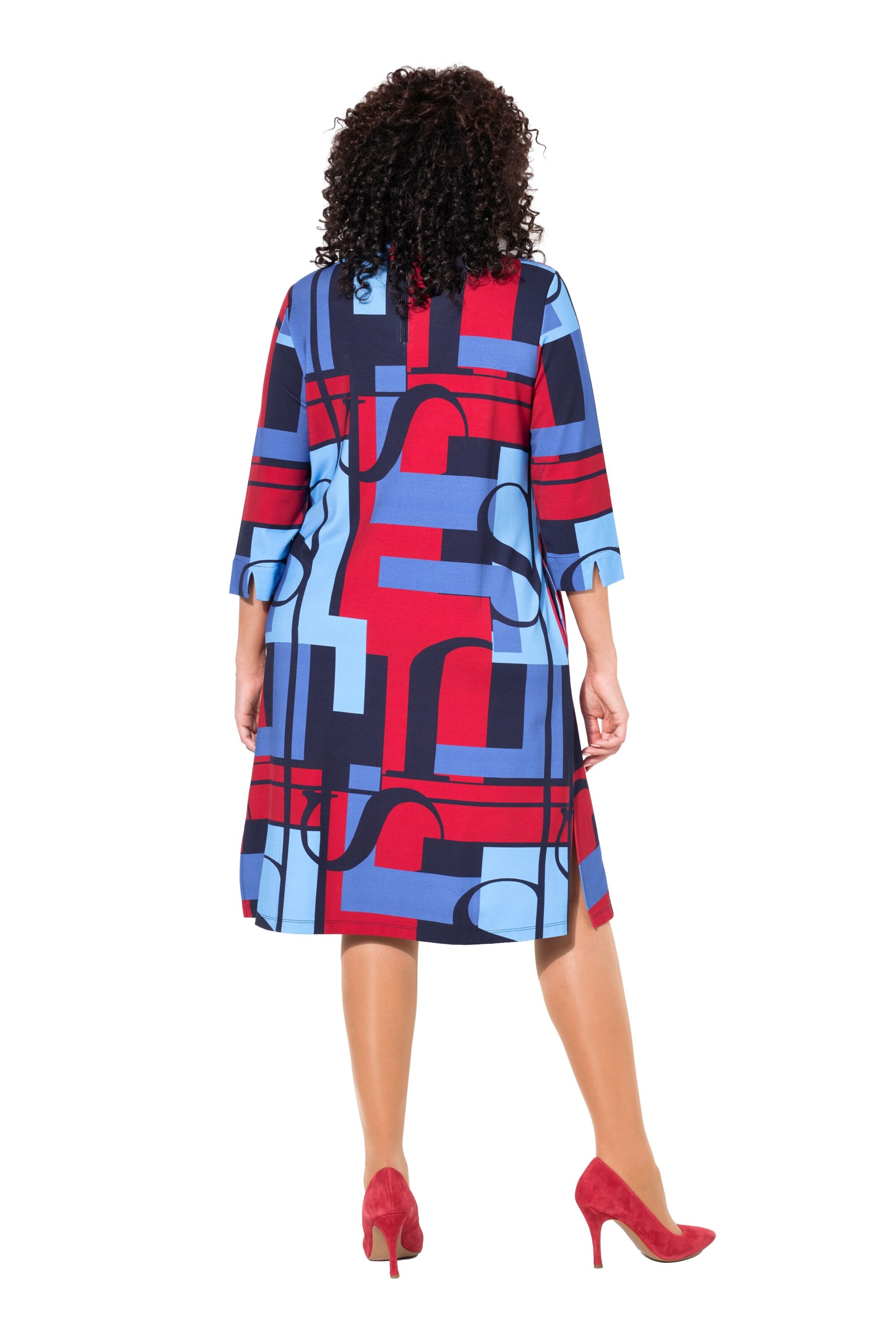 Ulla Popken Jurk in Blauw