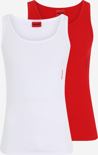 Maglietta intima HUGO Red di colore rosso / bianco, Visualizzazione prodotti