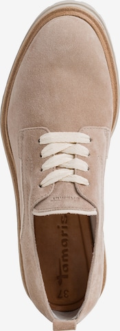 Chaussure à lacets TAMARIS en beige