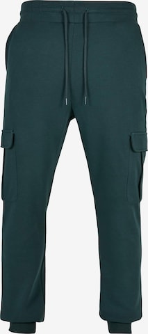 Urban Classics Tapered Cargobroek in Groen: voorkant