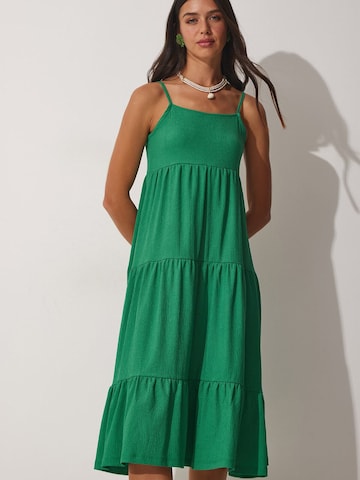 Happiness İstanbulLjetna haljina - zelena boja: prednji dio