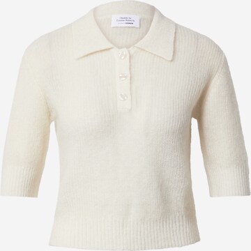 Daahls by Emma Roberts exclusively for ABOUT YOU Pullover 'Jana' in Weiß: predná strana