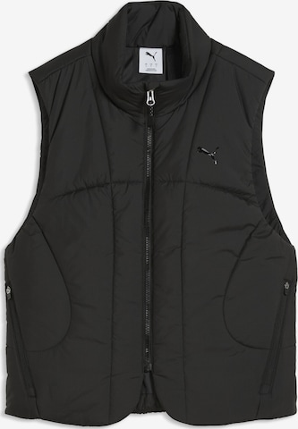 PUMA Bodywarmer 'Tech Sense' in Zwart: voorkant