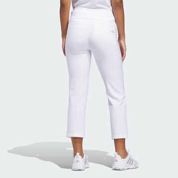 ADIDAS PERFORMANCE Slimfit Sporthose 'Ultimate365+' in Weiß