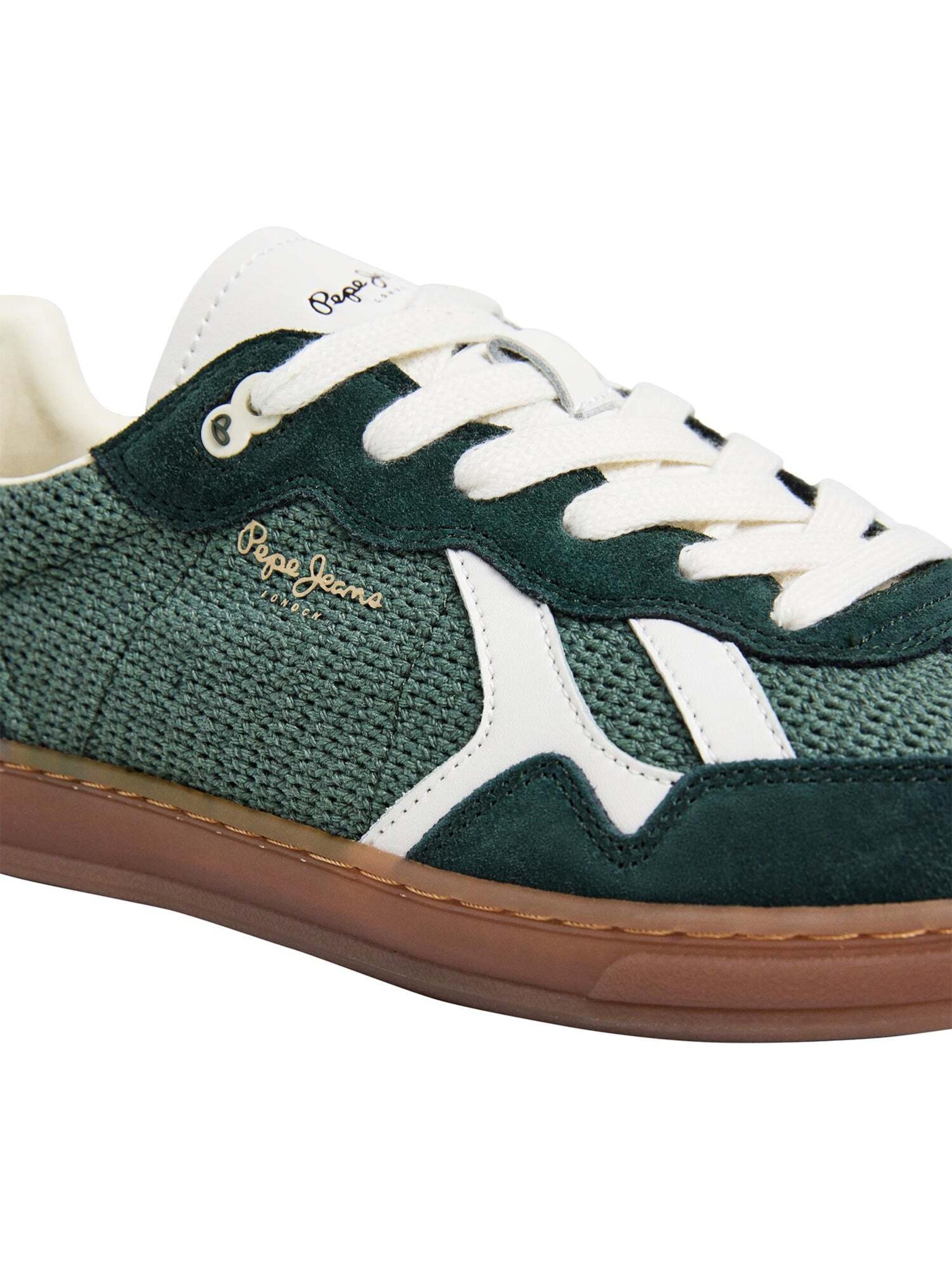 Sneaker bassa 'Ball Natural' di Pepe Jeans in verde