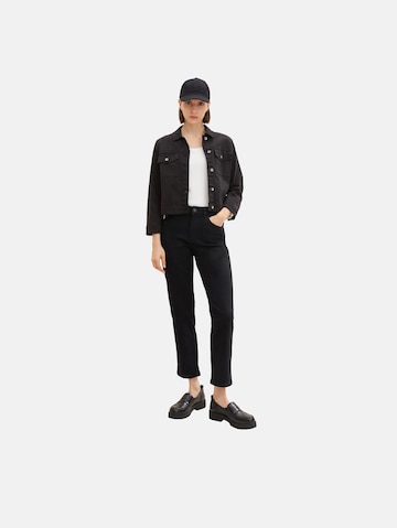 Coupe slim Jean 'Kate' TOM TAILOR en noir