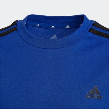 ADIDAS SPORTSWEAR Funkčné tričko 'Essentials 3-Stripes' - Modrá