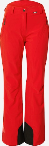 ICEPEAK - Pantalón deportivo 'FREYUNG' en rojo: frente