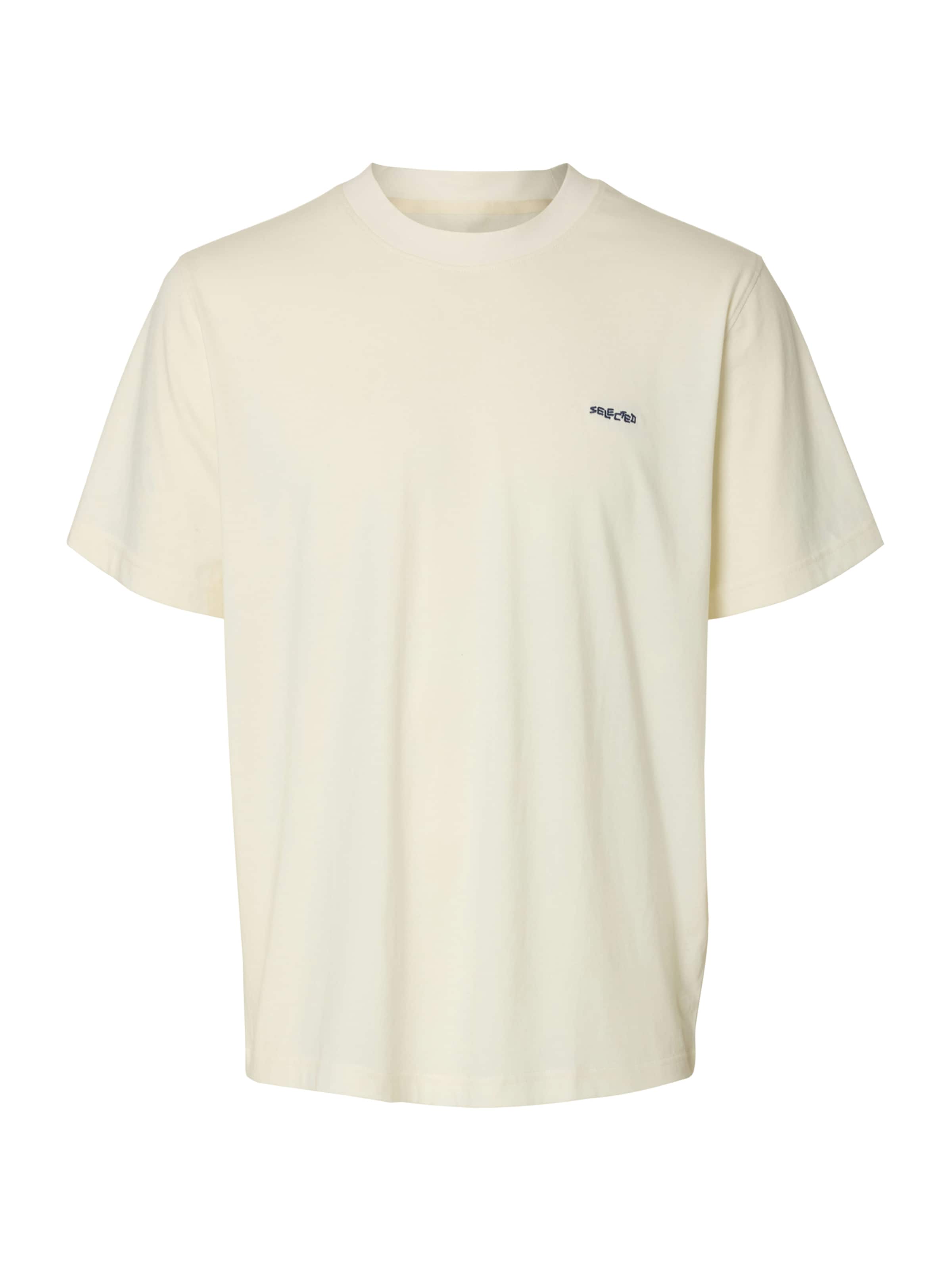 SELECTED Bluser & t-shirts 'SLHAUBREY' i beige: forside