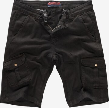 Rock Creek Cargo Pants in Black: front