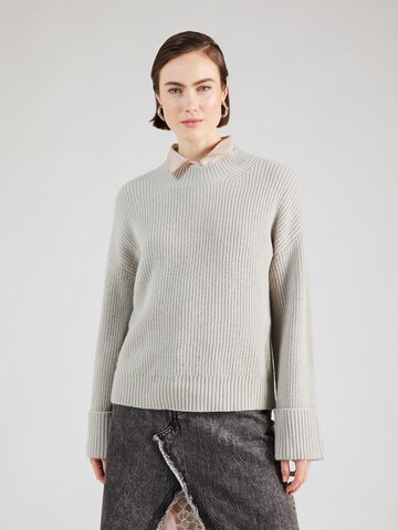 VILA Sweater 'POLULU' in Grey: front