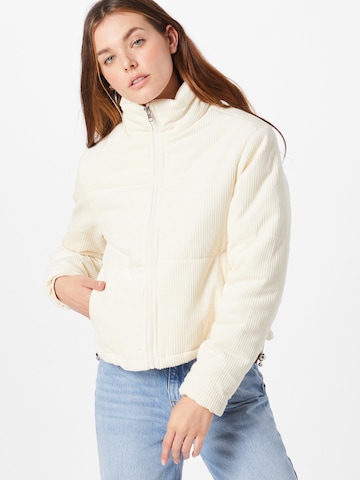 Urban Classics Between-Season Jacket in Beige: front