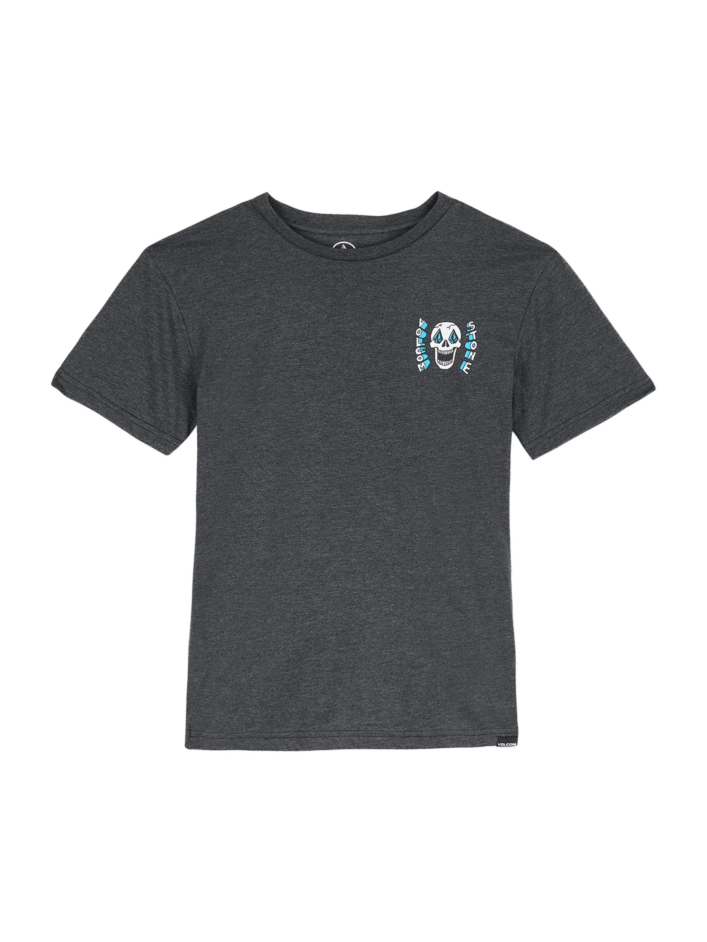 T-Shirt 'Skeltone' Volcom en gris : devant