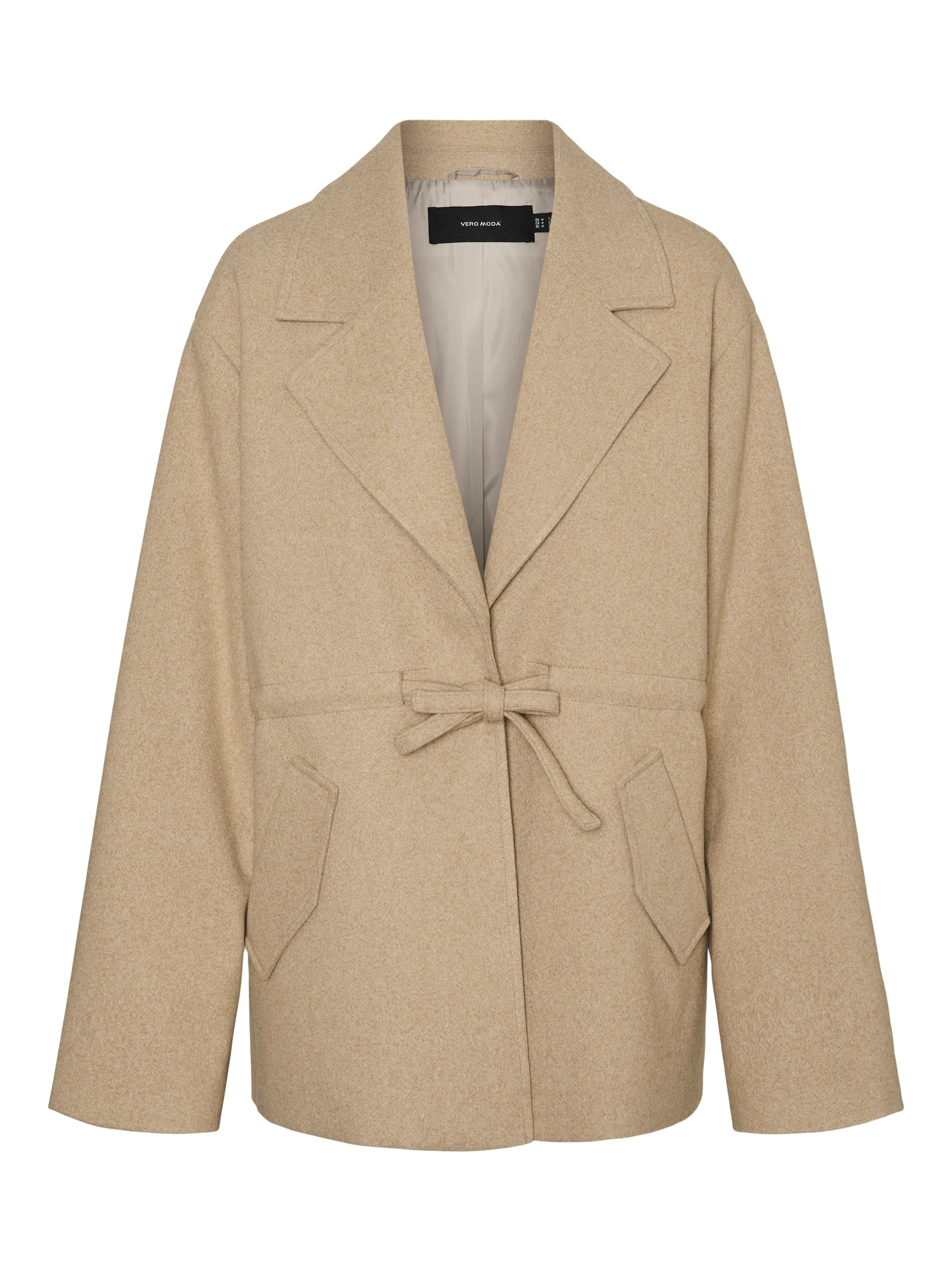 VERO MODA Overgangsjakke 'VMIngrid' i beige: forside