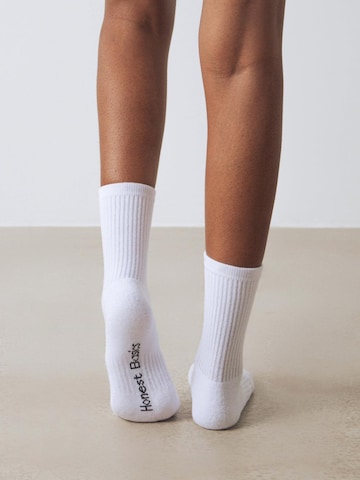 Honest Basics Athletic Socks 'Tennis Socks 3-Pack' in White
