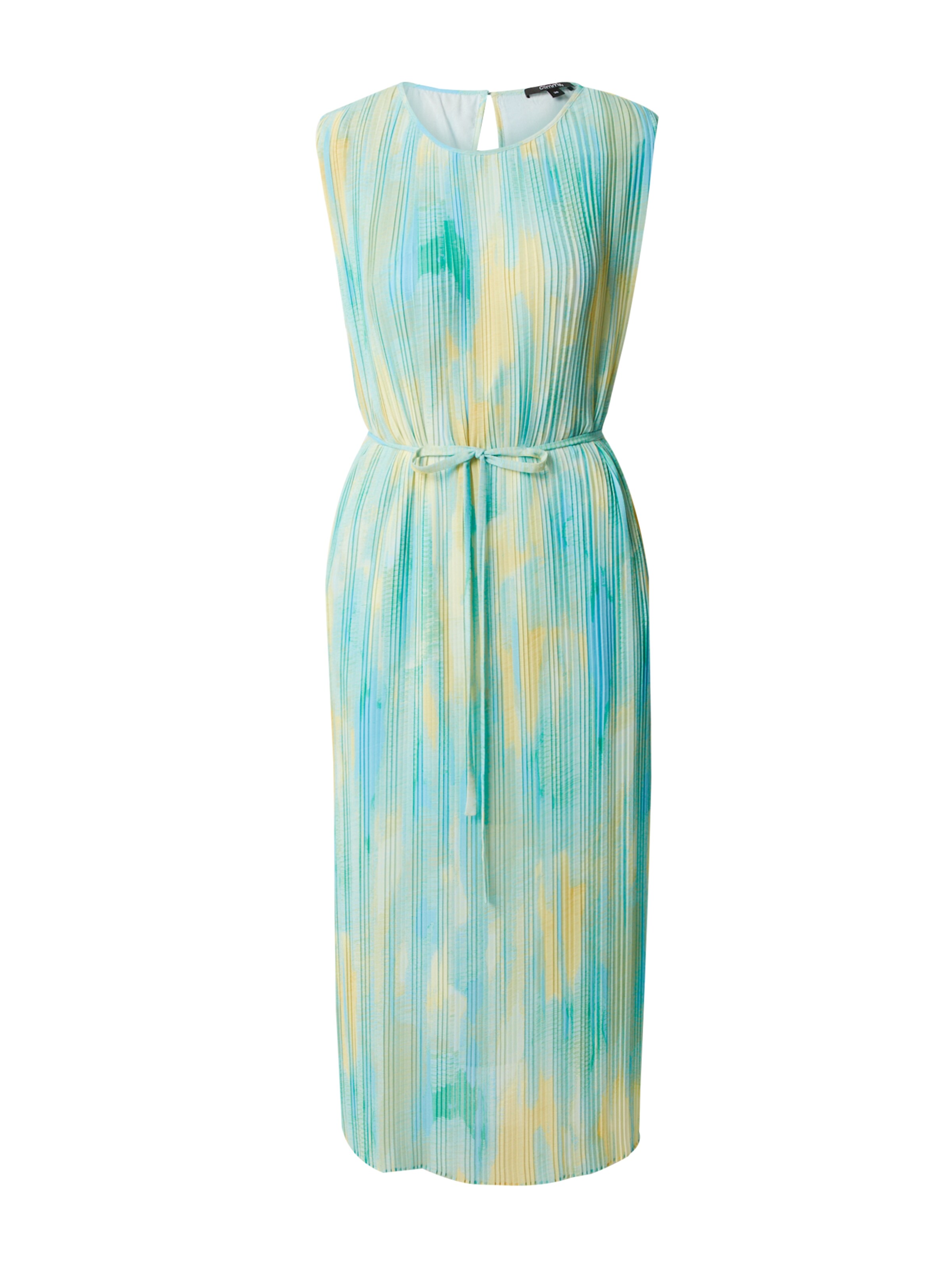 COMMA Dress in Blue: front