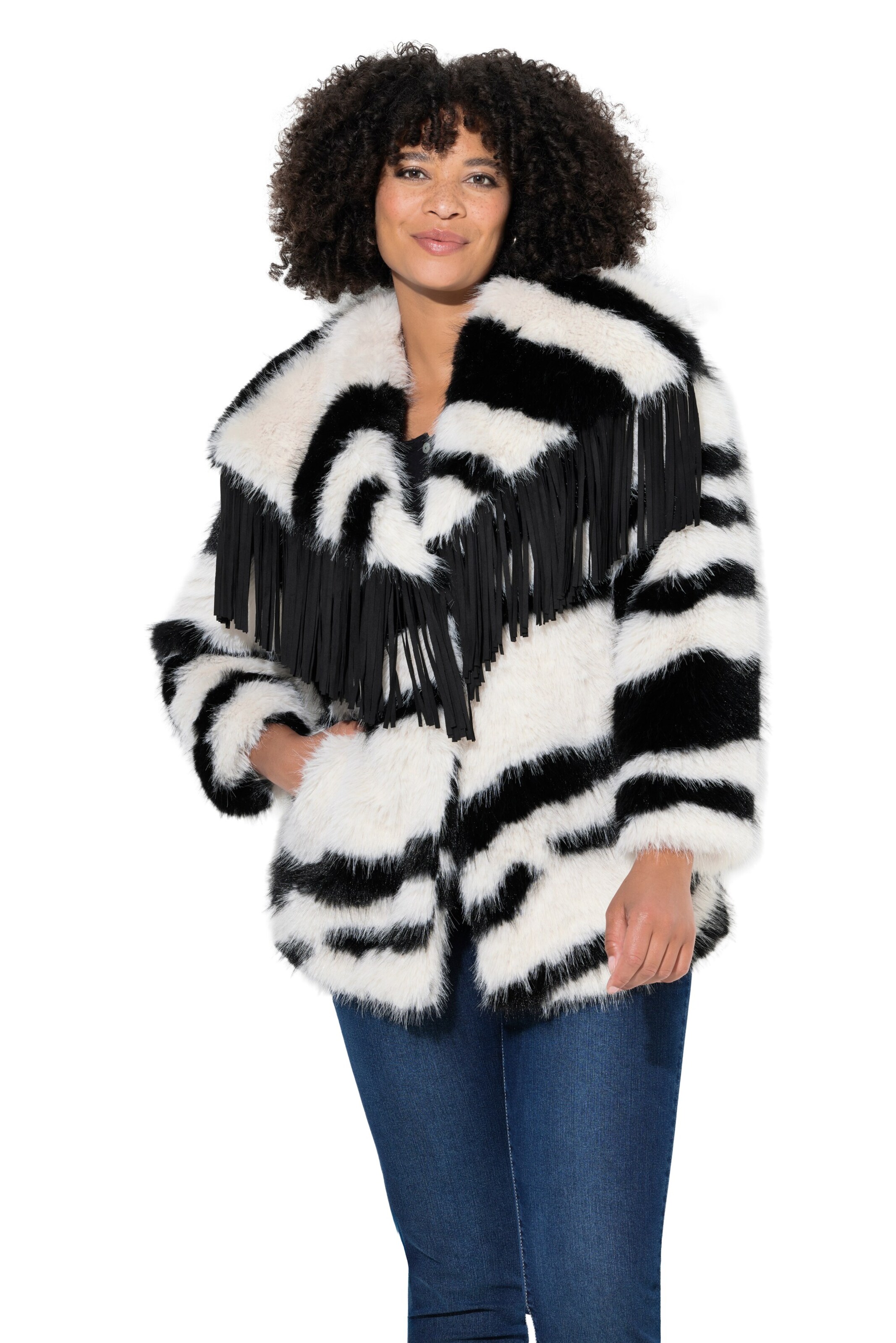 Angel of Style Winter jacket in Mixed colours: front