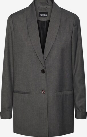 Blazer 'Ofelia' di PIECES in grigio: frontale