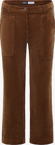CECIL Loosefit Hose in Braun: Vorderseite