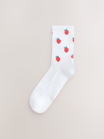 Next Socks in White