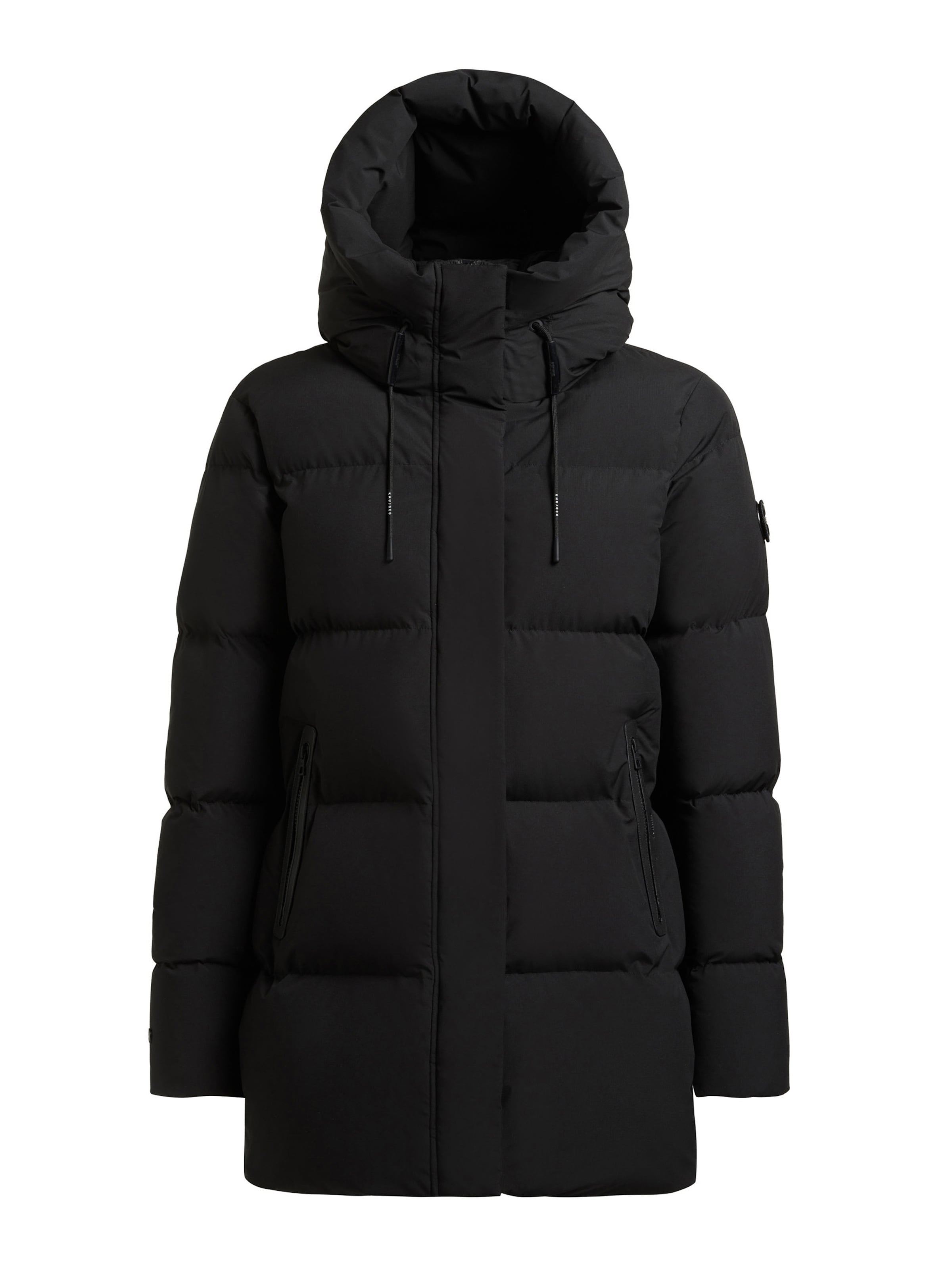 khujo Winter jacket 'Drown Matt' in Black: front