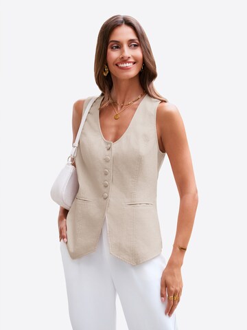 Imily Bela Öltönymellény - zöld: elől