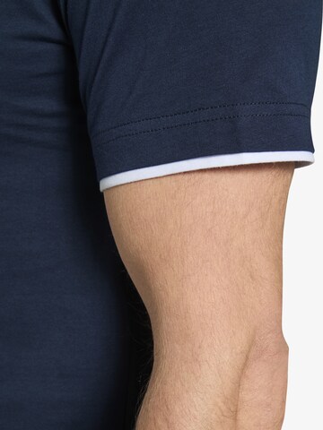 Jan Vanderstorm T-Shirt ' Flemming ' in Blau