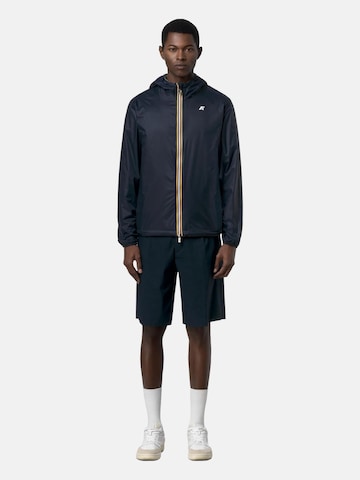 K-Way - Chaqueta de entretiempo 'K-WAY JAKE DOUBLE INTERLOCK GIUBBINO' en azul: frente
