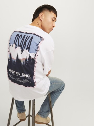 T-Shirt JACK & JONES en blanc