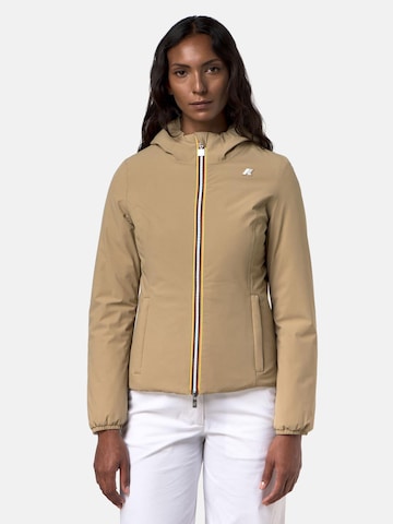 K-Way - Chaqueta de invierno 'K-WAY LILY ST WARM DOUBLE GIUBBINO' en beige