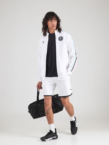 ADIDAS PERFORMANCE Sportovní bunda 'IMCF' – bílá
