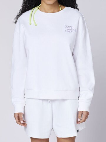 CHIEMSEE Sweatshirt in Weiß
