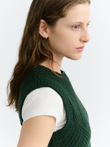 Thinking MU Sweter ' KAIA ' w kolorze zielony: bok
