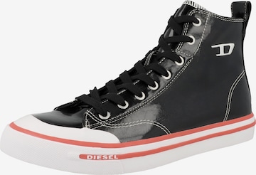 DIESEL - Zapatillas deportivas altas 'Athos' en negro: frente