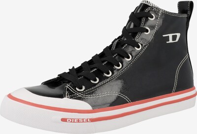 DIESEL Sneaker  'Athos' in rot / schwarz / weiß, Produktansicht