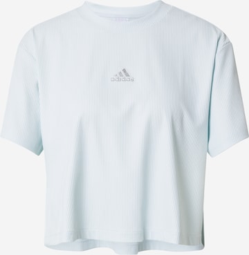 ADIDAS SPORTSWEAR Λειτουργικό μπλουζάκι σε μπλε: μπροστά