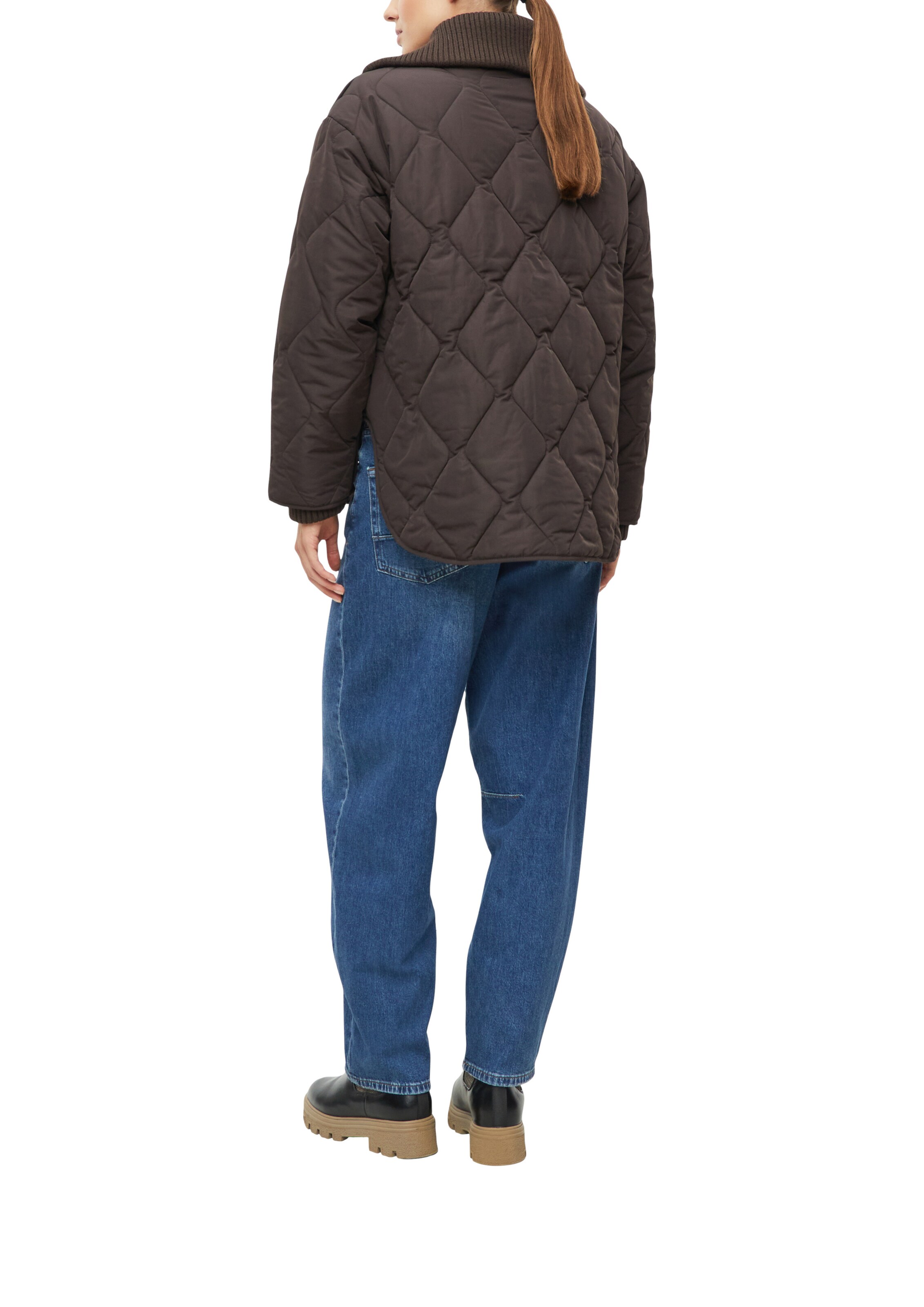 s.Oliver Jacke in Braun: Rückseite