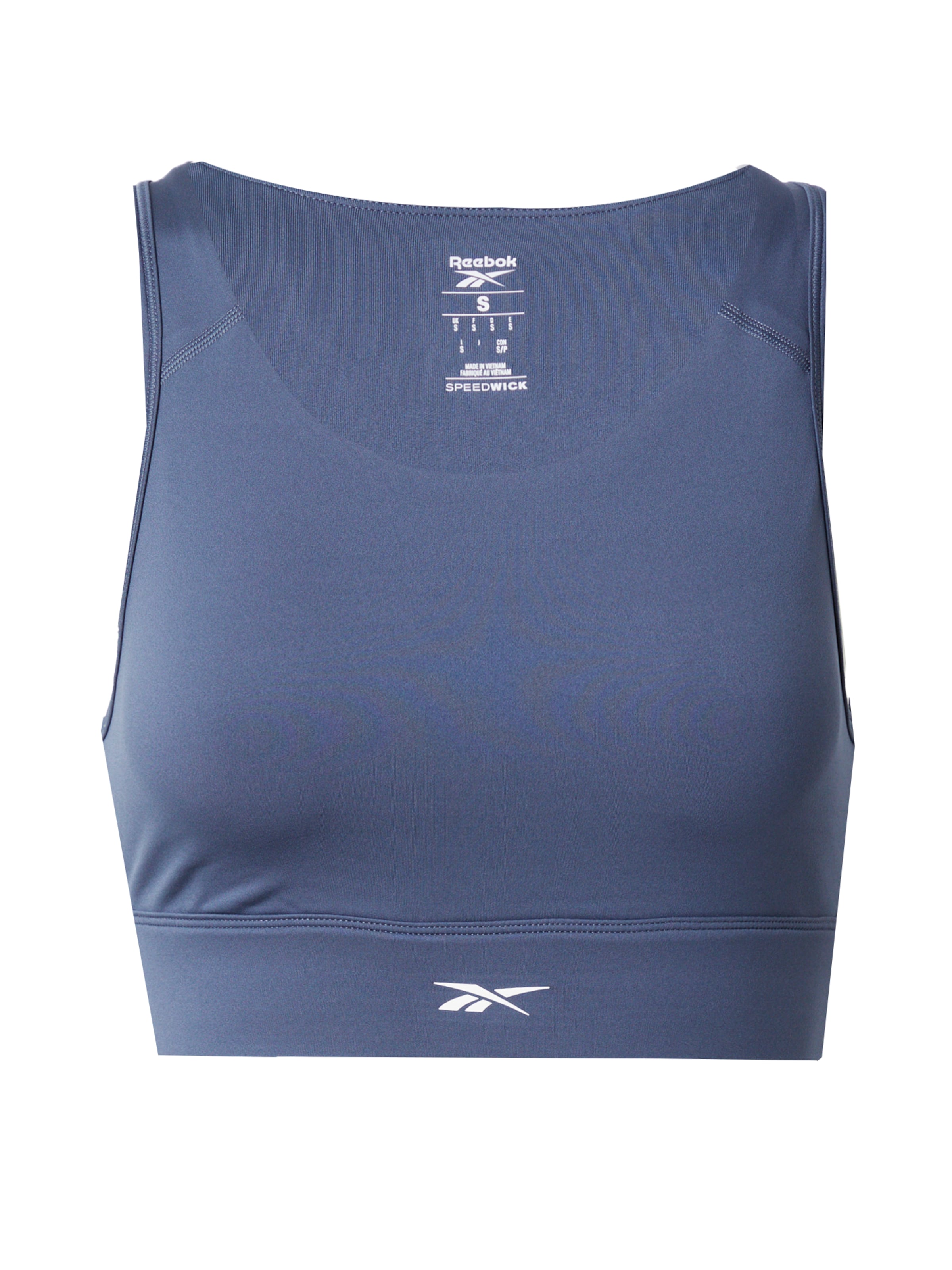 Reebok Bustier Urheilurintaliivit 'ID TRAIN' värissä sininen: etupuoli