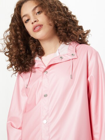 Veste mi-saison RAINS en rose