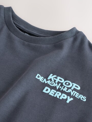 Next T-shirt 'Demon Hunters' i grå