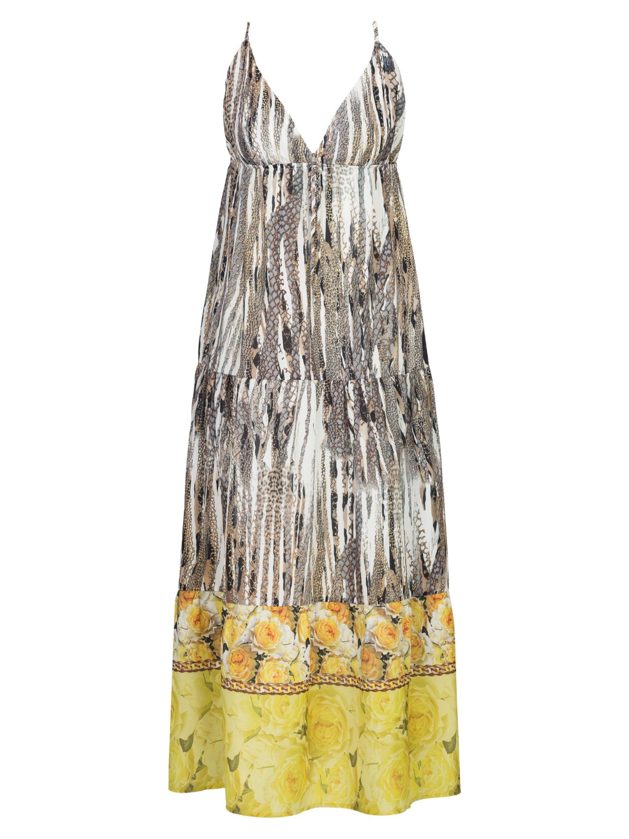 Dine'n'Dance Kleid 'YADIRA' in Braun: Vorderseite