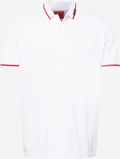 Tricou 'Dostner' HUGO pe roșu / negru / alb, Vizualizare produs