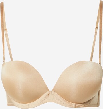 Hunkemöller Push-up Bra in Brown: front