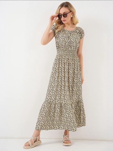 Bigdart - Vestido de verão em verde: frente