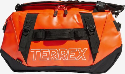 ADIDAS TERREX Sporttas 'Expedition' in de kleur Oranje / Zwart / Wit, Productweergave