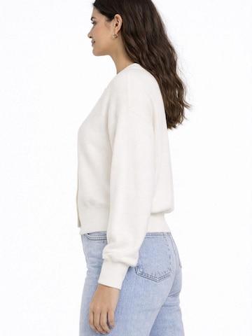 YAYA Strickjacke‌ in Weiß