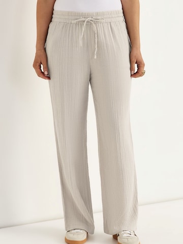 Loosefit Pantalon Cellbes of Sweden en beige : devant