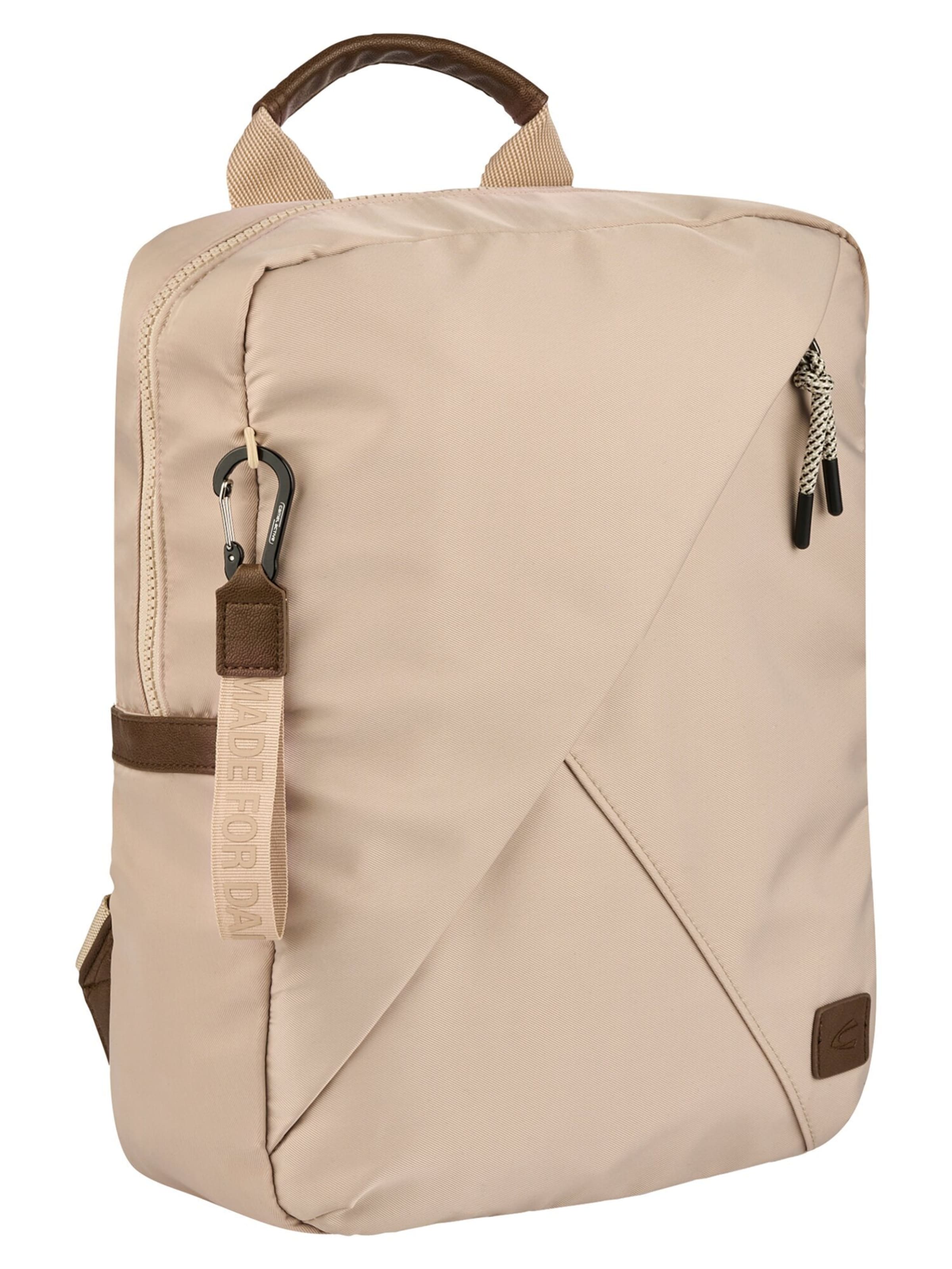 Zaino di CAMEL ACTIVE in beige: frontale