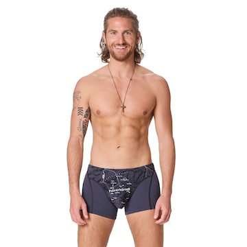 Ein schöner Fleck Erde Boxershorts in Grau: Vorderseite